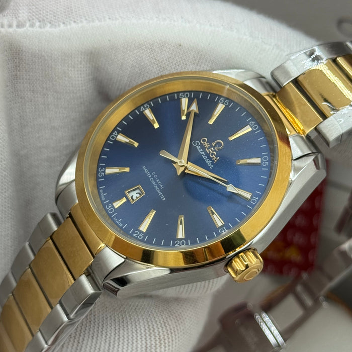Omega Seamaster Aqua Terra Co-Axial Master Chronometer – Two-Tone Blue Dial