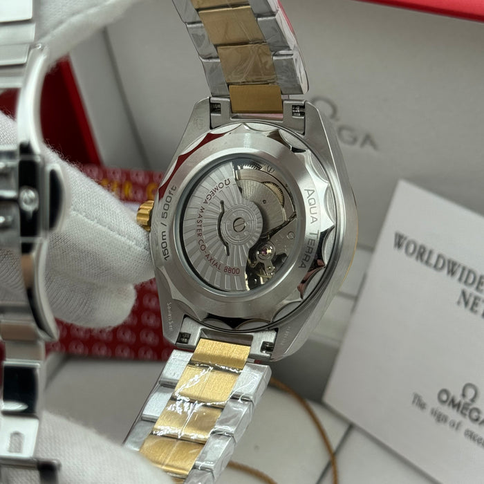 Omega Seamaster Aqua Terra Co-Axial Master Chronometer – Two-Tone Blue Dial