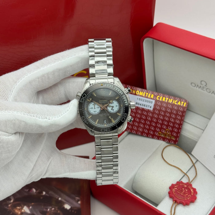 Omega Seamaster Planet Ocean Chronograph Co-Axial Master Chronometer – Sand Dial