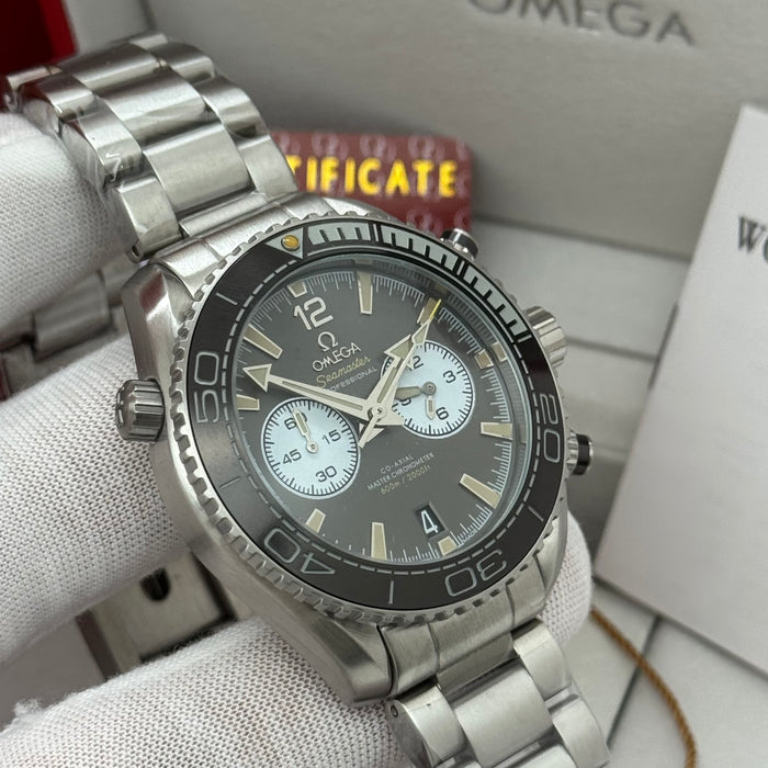 Omega Seamaster Planet Ocean Chronograph Co-Axial Master Chronometer – Sand Dial