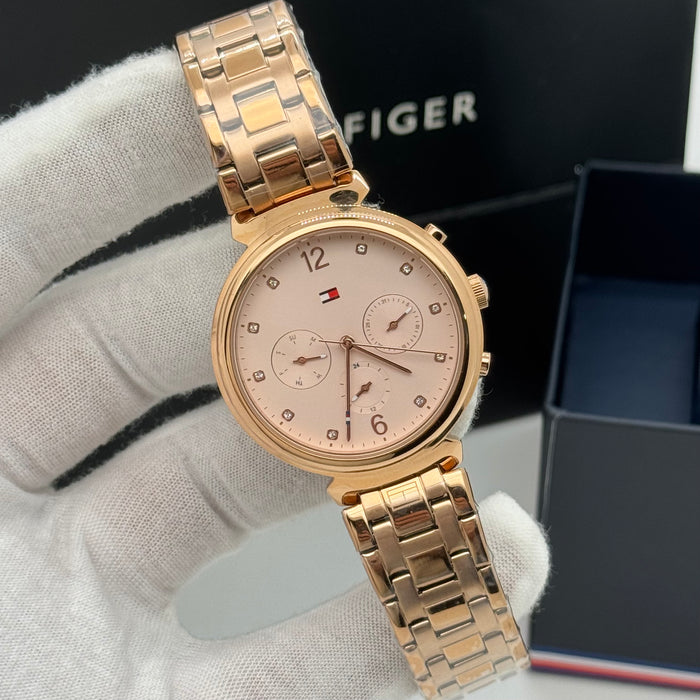 Tommy Hilfiger Rose Gold Women’s Watch 1782345 - Authentic