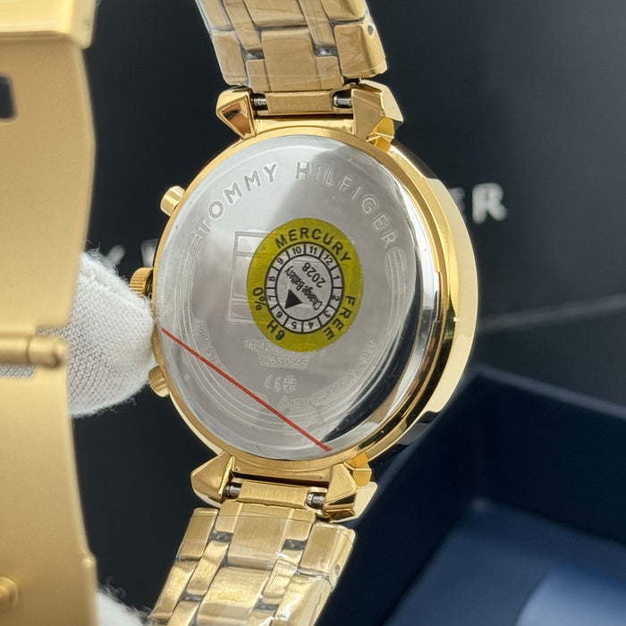 Tommy Hilfiger Gold Women’s Multi-Function Bracelet Watch 1782344 - Authentic