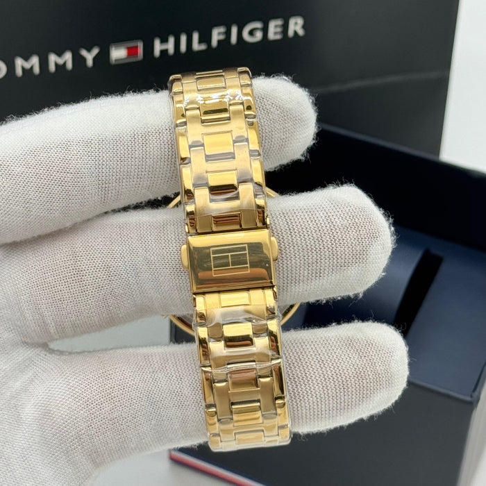 Tommy Hilfiger Gold Women’s Multi-Function Bracelet Watch 1782344 - Authentic