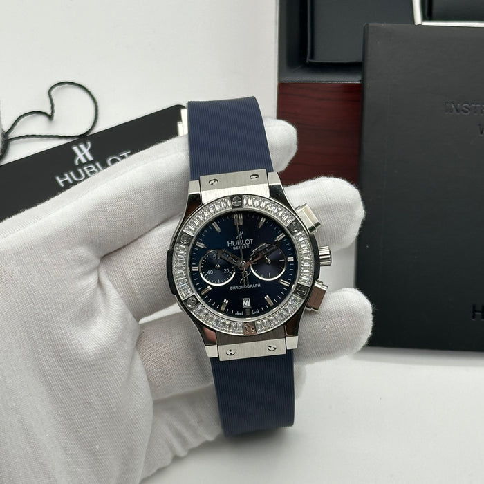 Hublot Classic Fusion 38 mm Blue Strap