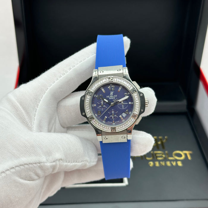 hublot Big Bang Blue Silver  38 MM