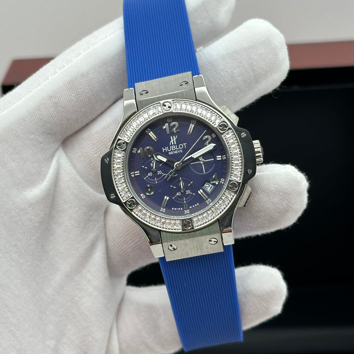 hublot Big Bang Blue Silver  38 MM