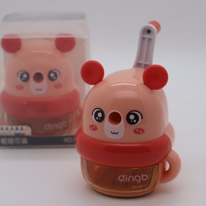 Edtech Pencil Sharpeners, 1 Pcs Cute Pencil Sharpener Manual for Kids/Children, Original