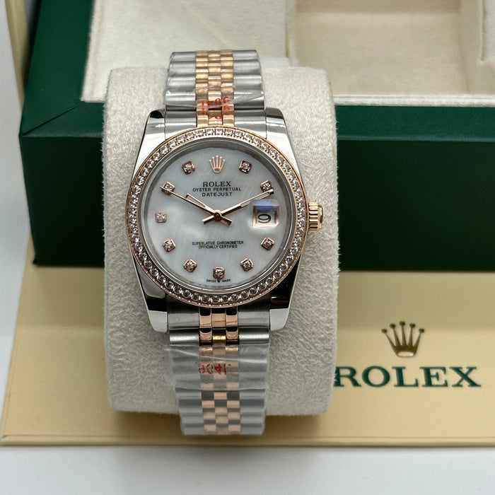 Rolex Datejust 36mm Two-Tone  White Dial