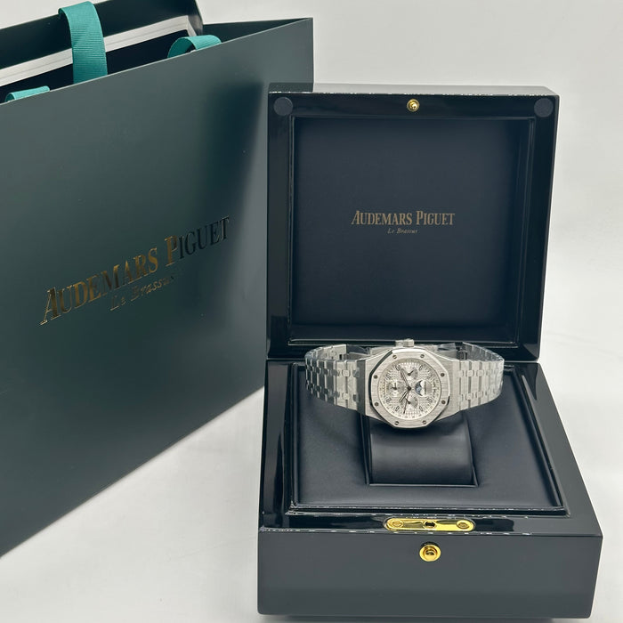 Audemars Piguet Royal Oak Perpetual Calendar – Silver Dial – Swiss Super Clone 1:1
