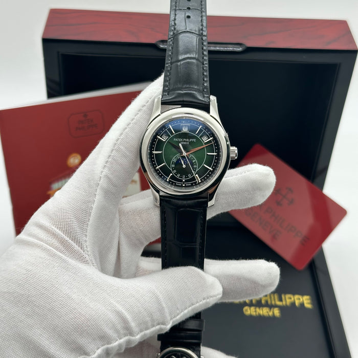 Patek Philippe Perpetual Calendar Automatic Watch – Emerald Green Dial