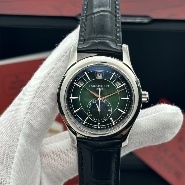 Patek Philippe Perpetual Calendar Automatic Watch – Emerald Green Dial