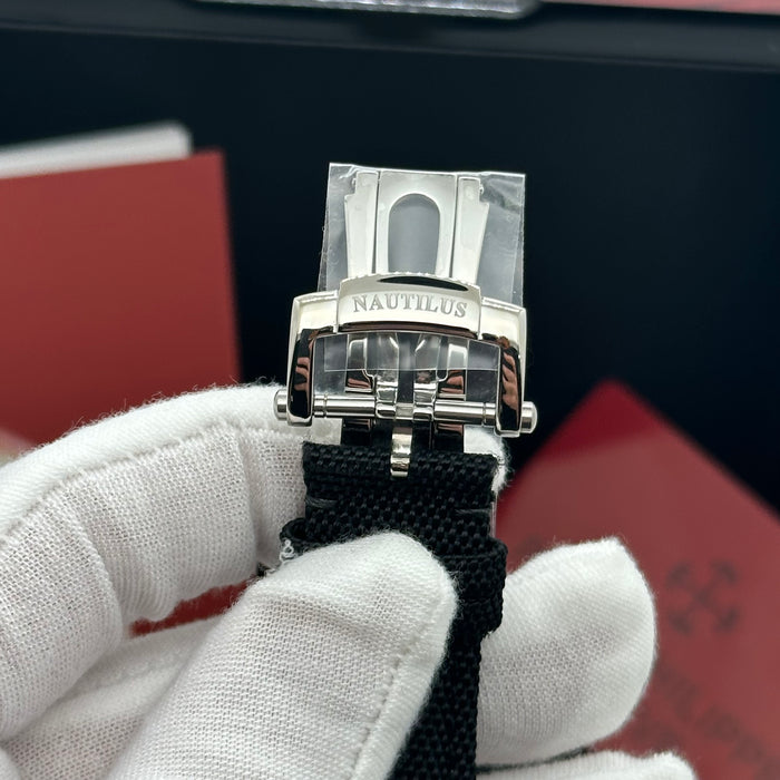 Patek Philippe Cubitus Annual Calendar – Turquoise Dial on Fabric Strap