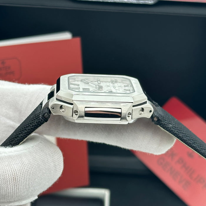 Patek Philippe Cubitus – Annual Calendar – Stainless Steel – Fabric Strap