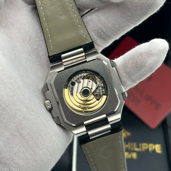 Patek Philippe Cubitus – Annual Calendar – Stainless Steel – Fabric Strap