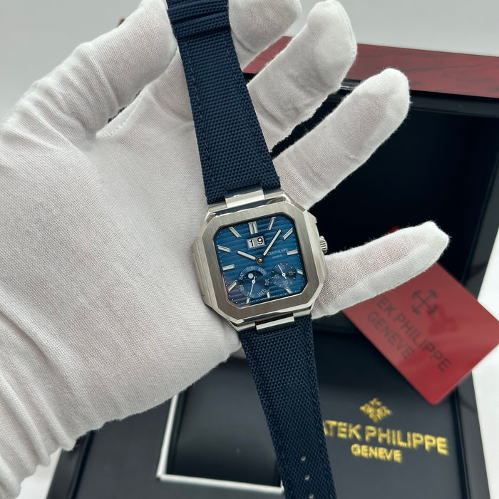 Patek Philippe Annual Calendar cubitus Moonphase – Silver Dial