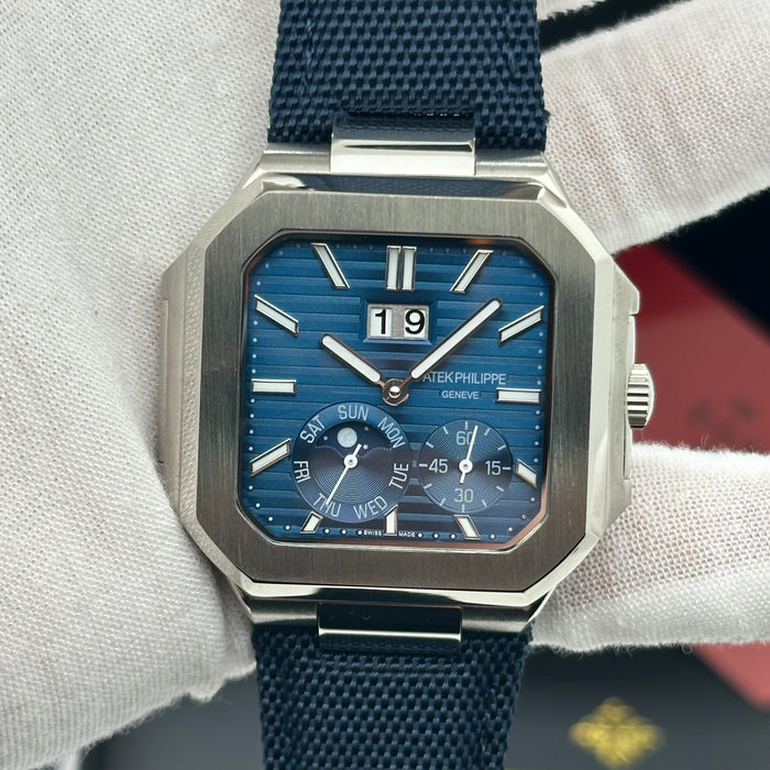 Patek Philippe Annual Calendar cubitus Moonphase – Silver Dial