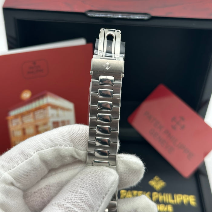 Patek Philippe Nautilus 40MM – Tiffany Blue Dial with Diamond Bezel (Stainless Steel)