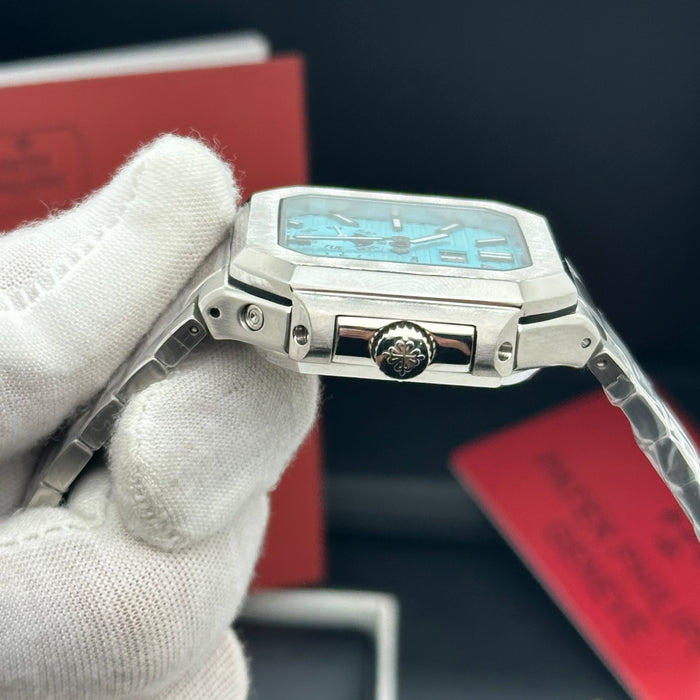 Patek Philippe Cubitus Annual Calendar MoonPhase– Turquoise Dial