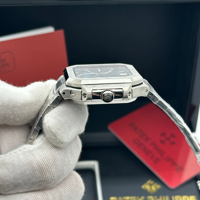 Patek Philippe Cubitus Annual Calendar Moonphase – Blue Dial