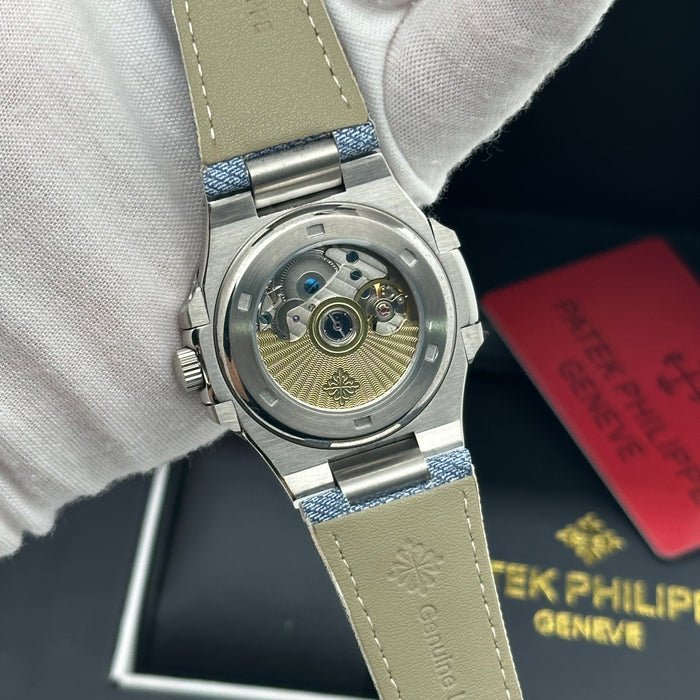 Patek Philippe Nautilus Perpetual Calendar – Blue Dial (Fabric Strap)