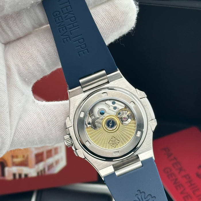 Patek philippe Nautilus Perpetual Calendar MoonPhase - Blue Dial & Strap