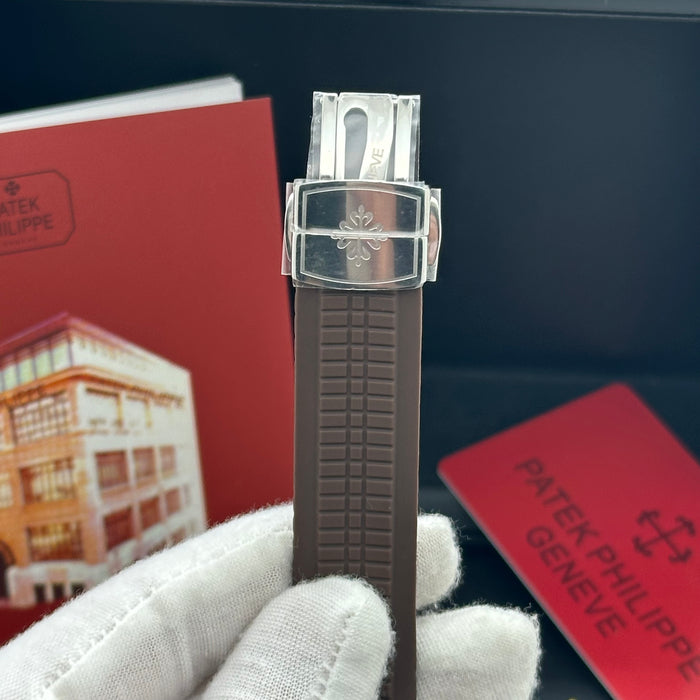 Patek Philippe Aquanaut Travel Time - Brown Dial & Composite Brown Strap