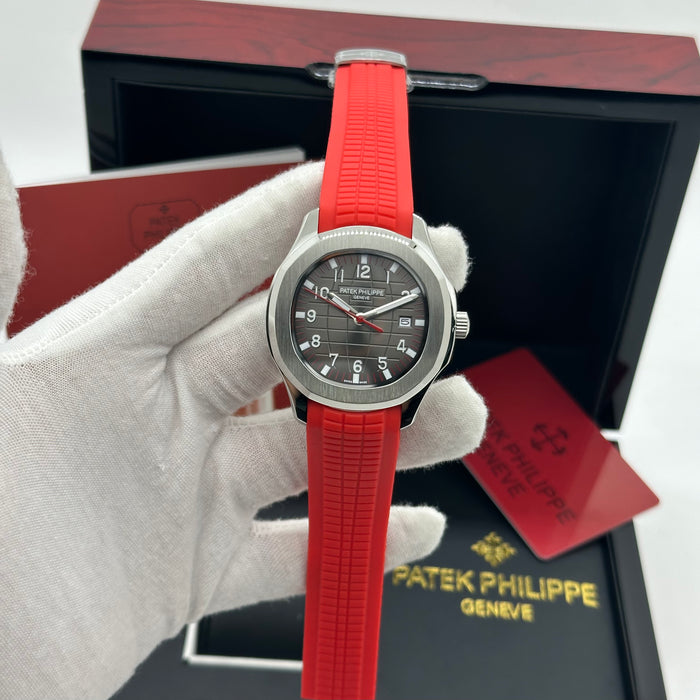 Patek Philippe Aquanaut Silver Black Dial - Limited Edition