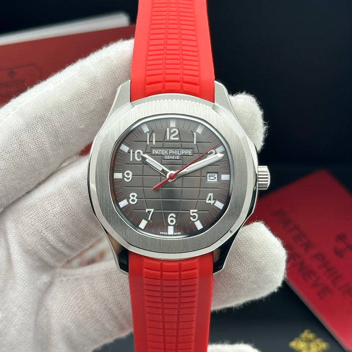 Patek Philippe Aquanaut Silver Black Dial - Limited Edition