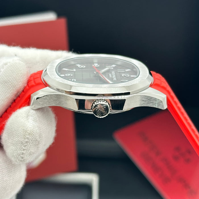 Patek Philippe Aquanaut Silver Black Dial - Limited Edition