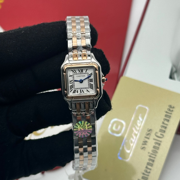 Cartier Panthère de Cartier 22mm Mini Two-Tone – Steel & Yellow Gold