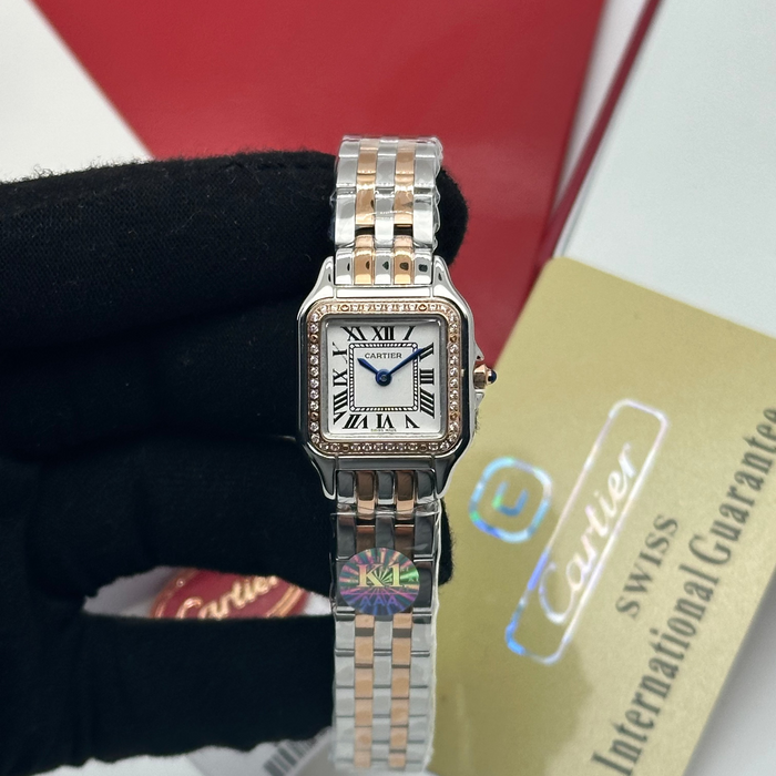 Cartier Panthère de Cartier Mini Two-Tone Gold 22mm– Diamond Bezel
