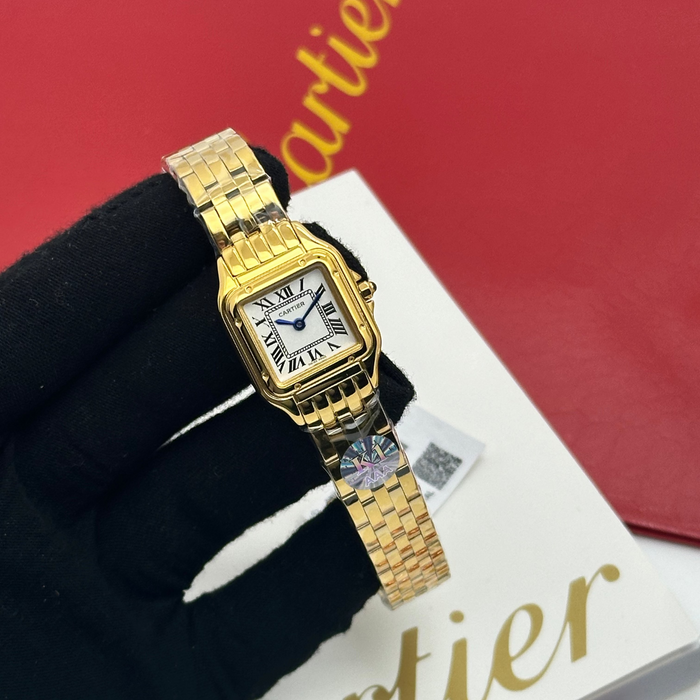 Cartier Panthère de Cartier 22mm – Mini Gold Roman Dial
