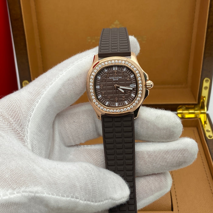 Patek Philippe Aquanaut Luce 5067R-001 - Chocolate brown Dial with embossed Aquanaut pattern