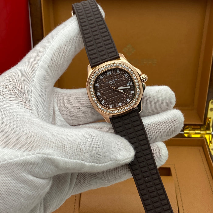 Patek Philippe Aquanaut Luce 5067R-001 - Chocolate brown Dial with embossed Aquanaut pattern