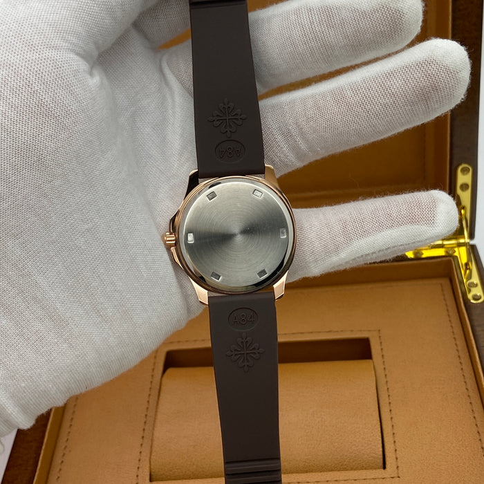 Patek Philippe Aquanaut Luce 5067R-001 - Chocolate brown Dial with embossed Aquanaut pattern