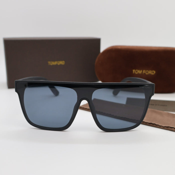 Tom Ford Polarized Black & Brown Sunglasses