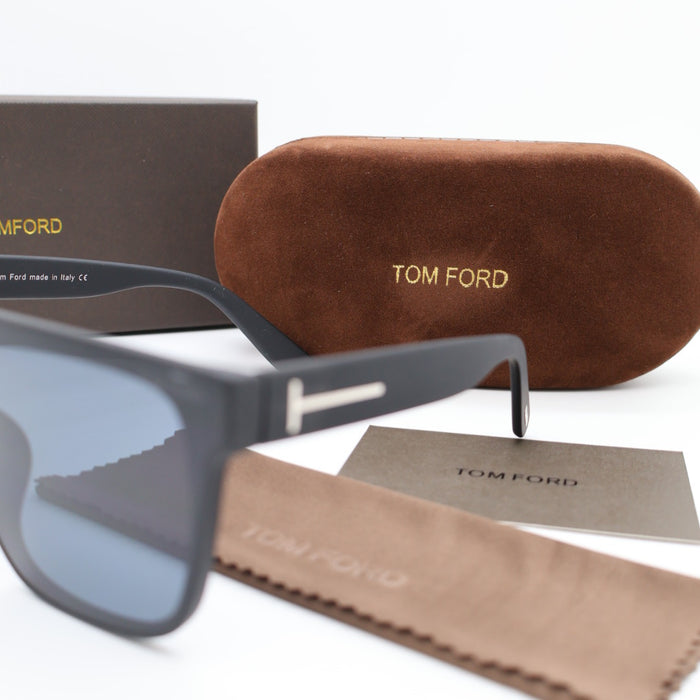 Tom Ford Polarized Black & Brown Sunglasses