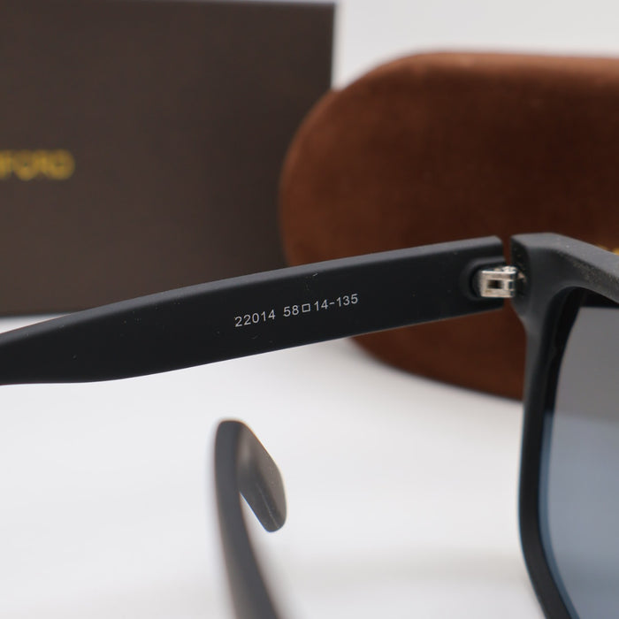 Tom Ford Polarized Black & Brown Sunglasses