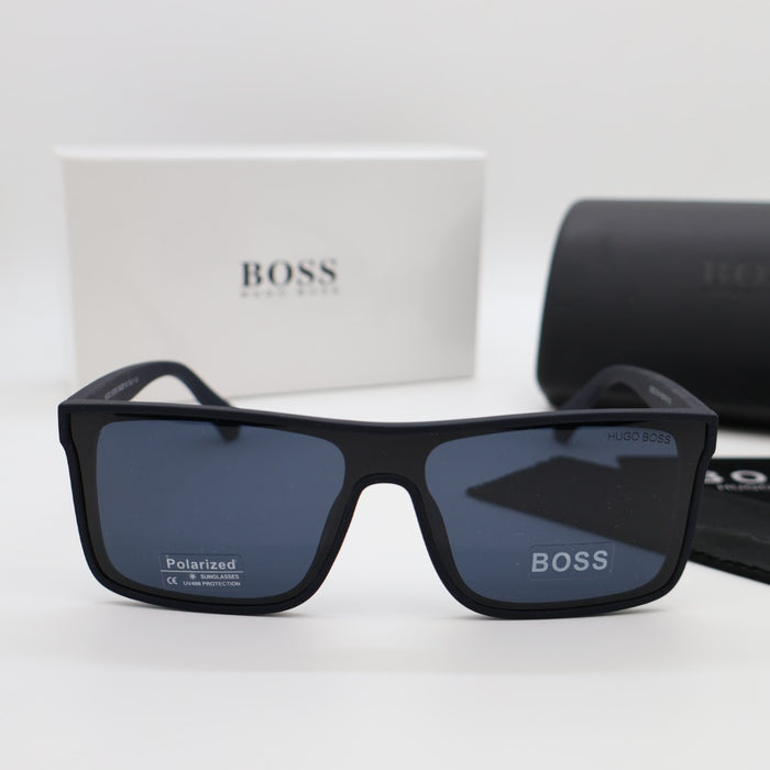 Hugo Boss Polarized Black & Navy Sunglasses
