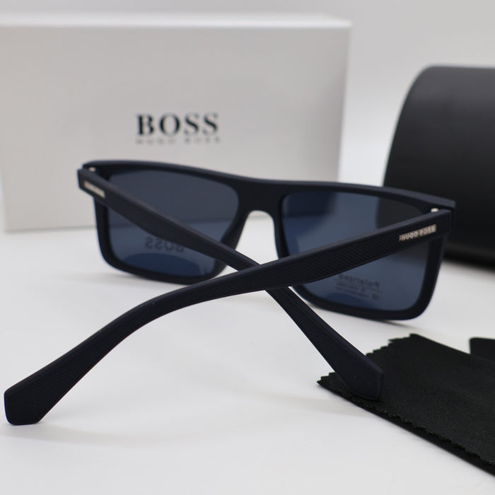 Hugo Boss Polarized Black & Navy Sunglasses