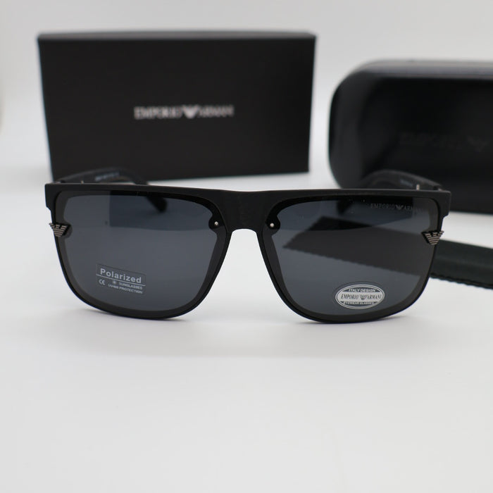 Emporio Armani Polarized Black Sunglasses