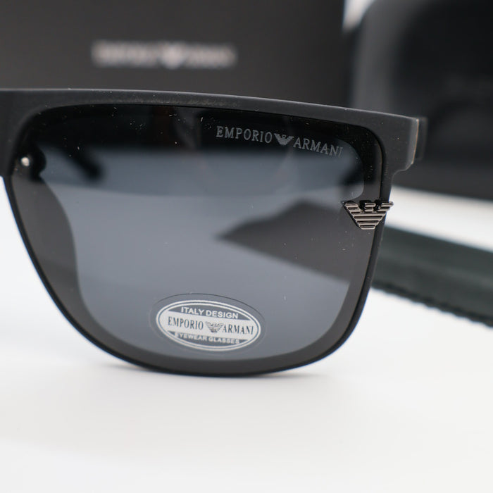 Emporio Armani Polarized Black Sunglasses