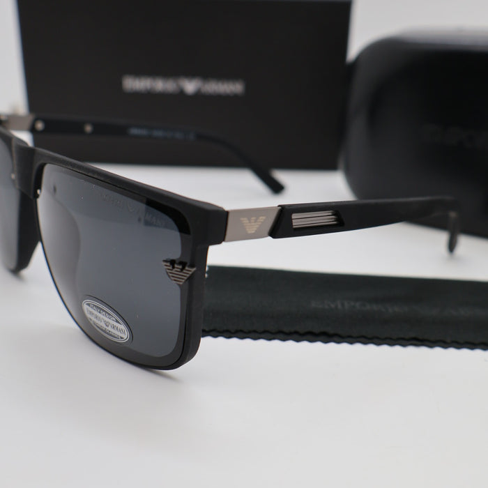 Emporio Armani Polarized Black Sunglasses