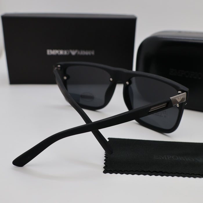 Emporio Armani Polarized Black Sunglasses