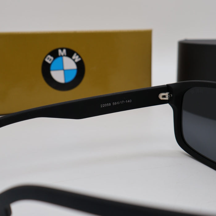 BMW Polarized Grey & Brown Sunglasses