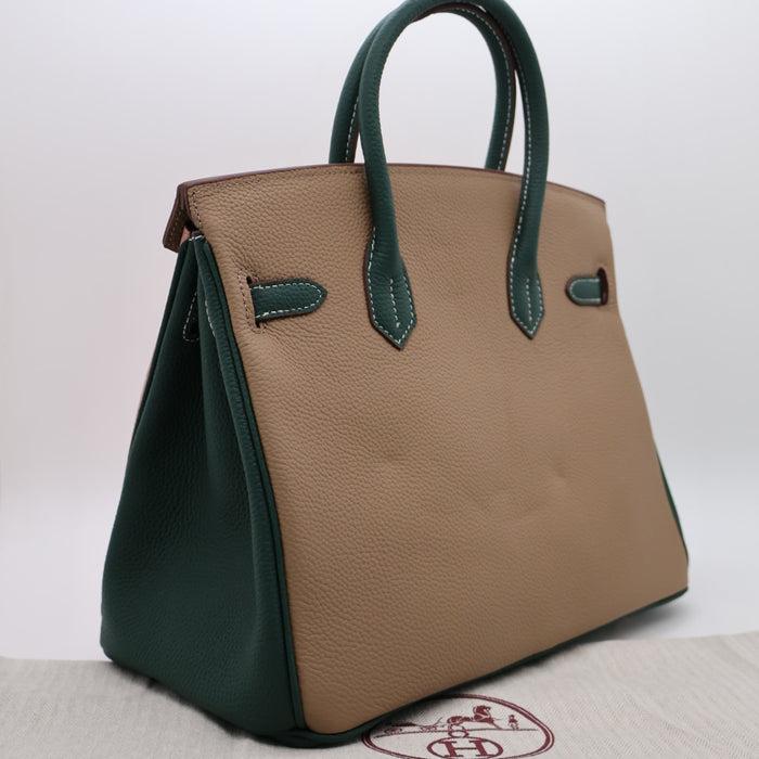 Hermès Genuine Leather MultiColor Women Bag