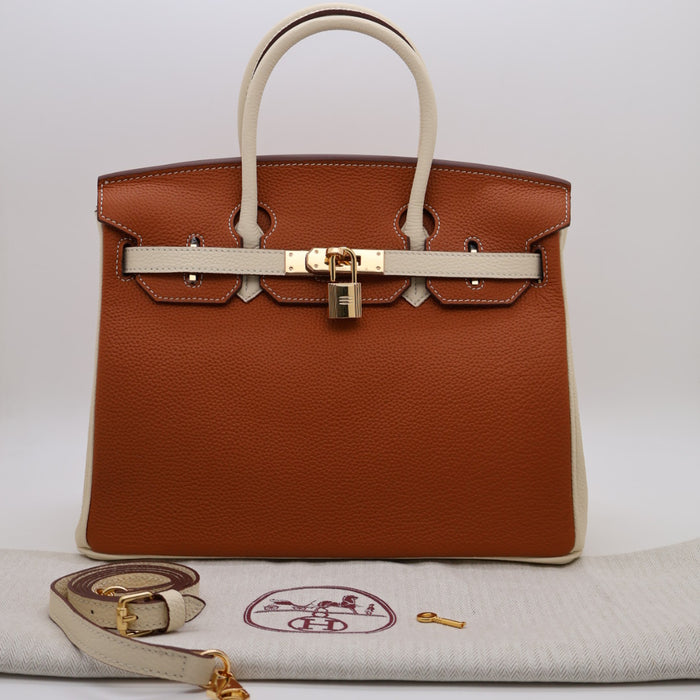 Hermès Genuine Leather MultiColor Women Bag