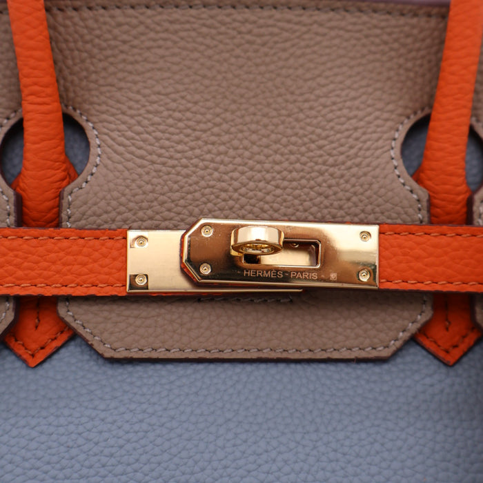 Hermès Genuine Leather MultiColor Women Bag
