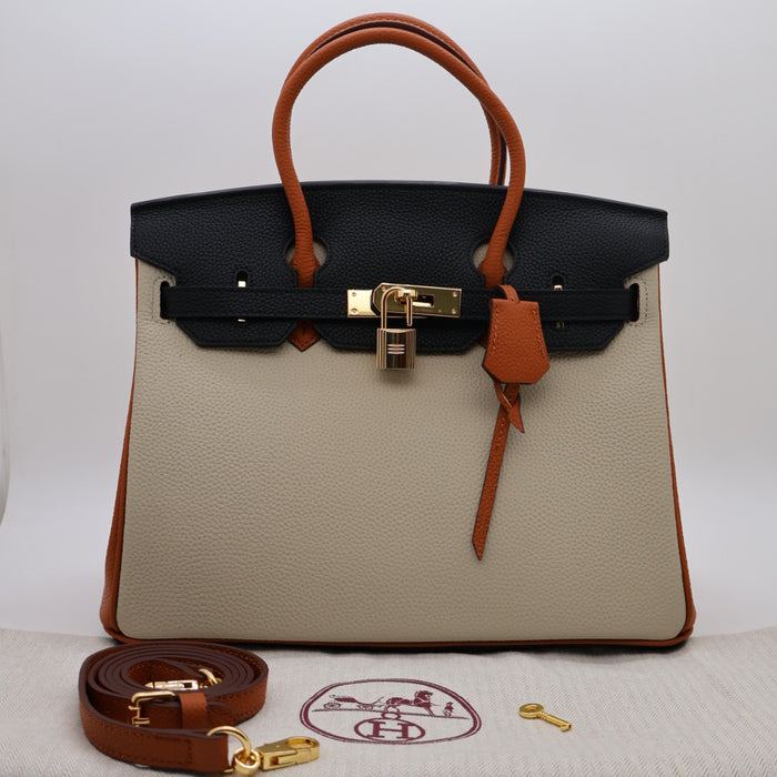 Hermès Genuine Leather MultiColor Women Bag
