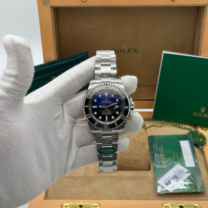Rolex DeepSea Diver Watch – Blue Gradient Dial – Stainless Steel – Swiss Super Clone - 7263V6